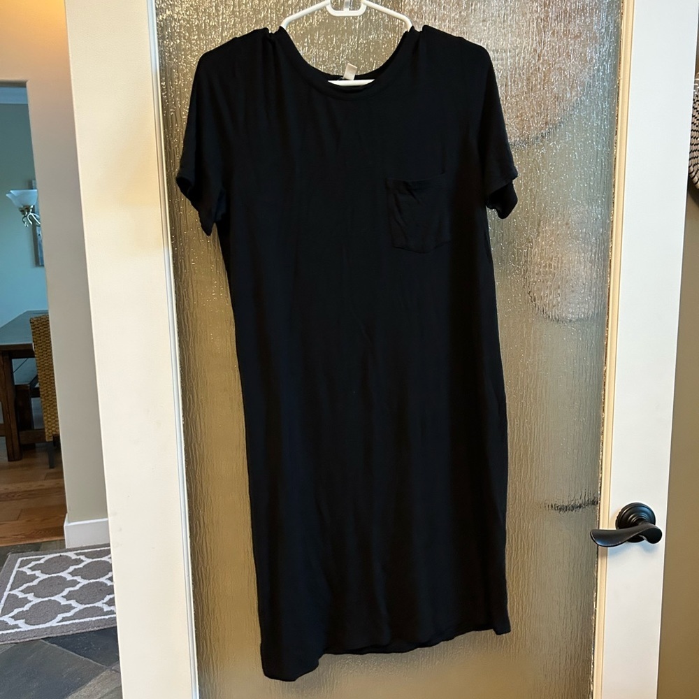 Super Soft American Eagle Black T-shirt Dress